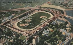 Aerial View, Fair Grounds Postcard