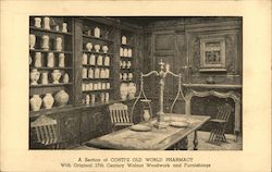 Conti's Old World Pharmacy Postcard