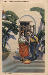 The Dance of the "Somebrero" Postcard Postcard Postcard