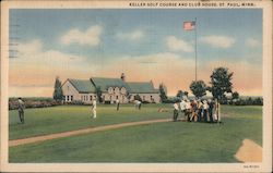 Keller Golf Course and Club House Saint Paul, MN Postcard Postcard Postcard