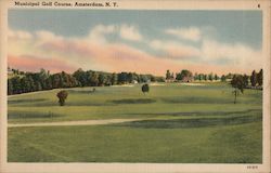 Municipal Golf Course Postcard