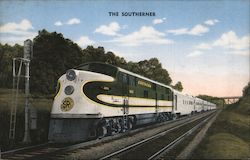 The Southerner Trains, Railroad Postcard Postcard Postcard