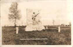 American Legion Monument Beaverton, MI Postcard Postcard Postcard