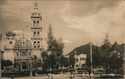 Catedral y Cerro de la Silla Monterrey, Mexico Postcard Postcard Postcard