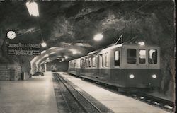 Jungfraujoch Railway Station Switzerland Postcard Postcard Postcard