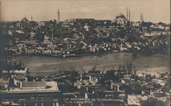 Panorama of Constantinople Postcard