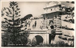 Entrance to Mdina - Vihena Gate Malta Postcard Postcard Postcard