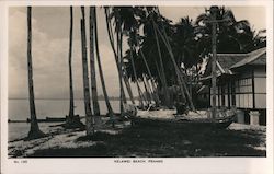 Kelawei Beach Penang, Malaysia Southeast Asia Postcard Postcard Postcard