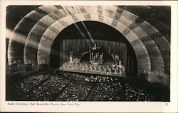 Radio City Music Hall, Rockefeller Center Postcard