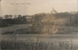 View of Holy Hill Hubertus, WI Postcard Postcard Postcard