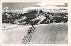 Herringbone Ski Trail, Tatoosh Range in Background Mount Rainier National Park, WA Postcard Postcard Postcard