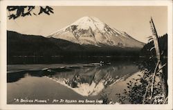 A Broken Mirror, Spirit Lake Postcard