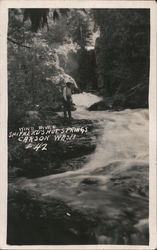 Wind River - Shiperd's Hot Springs Postcard