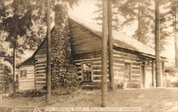 Covington House Cabin-Oldest Vancouver Residence Washington Postcard Postcard Postcard