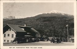 Mt Washington from the Glen House Postcard