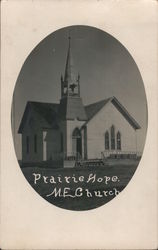 Prairie Hope Methodist Church, Chapel Postcard