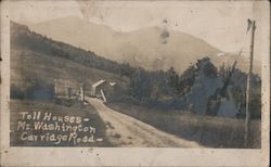 Carriage Road Toll Houses at Base of Mt Washington Gorham, NH Postcard Postcard Postcard