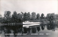 Brubaker Fishing Boat Oscoda, MI Postcard Postcard Postcard