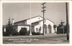 Veterans' Memorial Building Livermore, CA Postcard Postcard Postcard