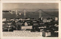 The San Francisco Bay Bridge Postcard