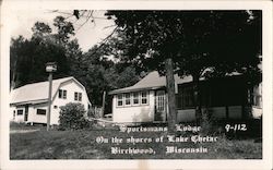 Sportsmans' Lodge on the shores of Lake Chetac Birchwood, WI Postcard Postcard Postcard