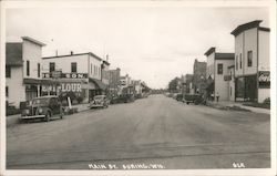 Main St. Suring, WI Postcard Postcard Postcard