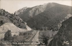 Rocky Canyon, Hwy. 10, Between Bozeman and Livingston, Mont. Postcard