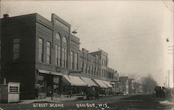 Street Scene Postcard