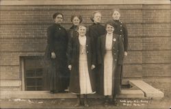 High School Girls Grant Park, IL Postcard Postcard Postcard