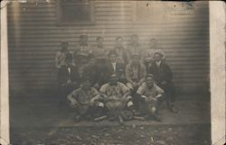 C.O.F. 580 Baseball Team Postcard