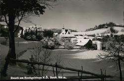 Raach am Hochgebirge in the Snow Austria Postcard Postcard Postcard