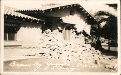 Library - Brawley Quake, 5/18/1940 Postcard