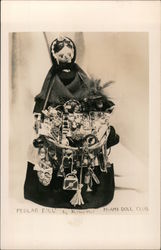 Pedlar Doll - Miami Doll Club Florida Postcard Postcard Postcard