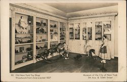 Old New York Toy Shop - Museum of the City of New York Postcard