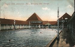 Douglas Park, Natatorium, Men's Swimming Pool Chicago, IL Postcard Postcard Postcard