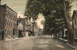 Canal Street Ellenville, NY Postcard Postcard Postcard