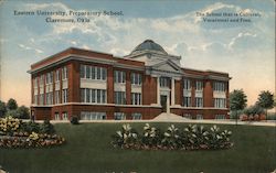 Eastern University Preparatory School Claremore, OK Postcard Postcard Postcard