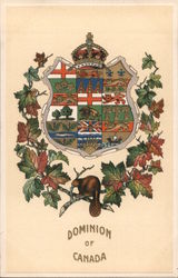 Dominion of Canada Seal Postcard