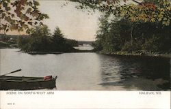 Scene on Northwest Arm Postcard