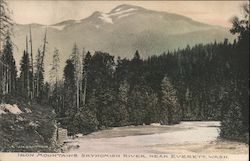 Iron Mountains, Skykomish River Everett, WA Postcard Postcard Postcard