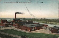 Everett Pulp and Paper Mills Postcard