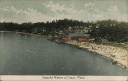 Peaceful Waters Ilwaco, WA Postcard Postcard Postcard