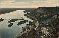 Bird's Eye View of the Village Postcard