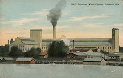 Diamond Match Factory Postcard