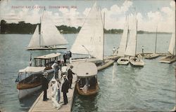 Regatta, Lac La Belle Oconomowoc, WI Postcard Postcard Postcard