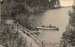 Prospect Park - Wisconsin River Tomahawk, WI Postcard Postcard Postcard