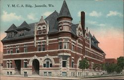 YMCA Building Postcard