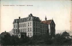 Milwaukee Hospital - The Passavant Wisconsin Postcard Postcard Postcard