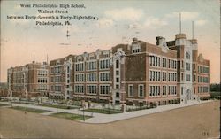 West Philadelphia High School Pennsylvania Postcard Postcard Postcard