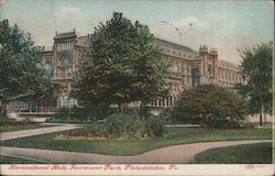 Horticultural Hall at Fairmount Park Philadelphia, PA Postcard Postcard Postcard